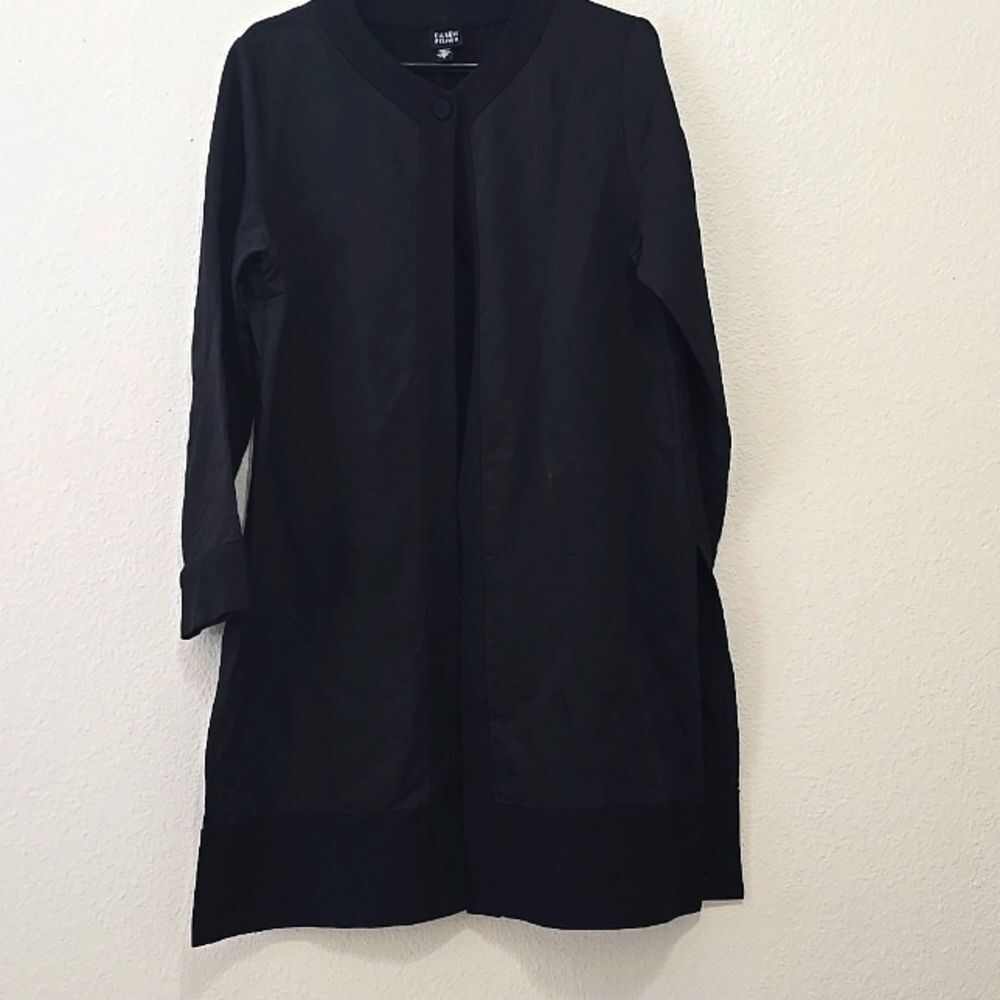 EILEEN FISHER Textured, Open Blazer Jacket Size S